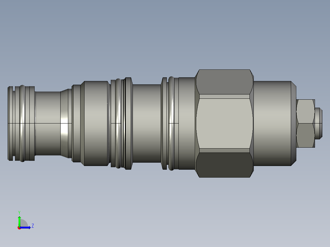 插装阀-CBDGLJN左视图