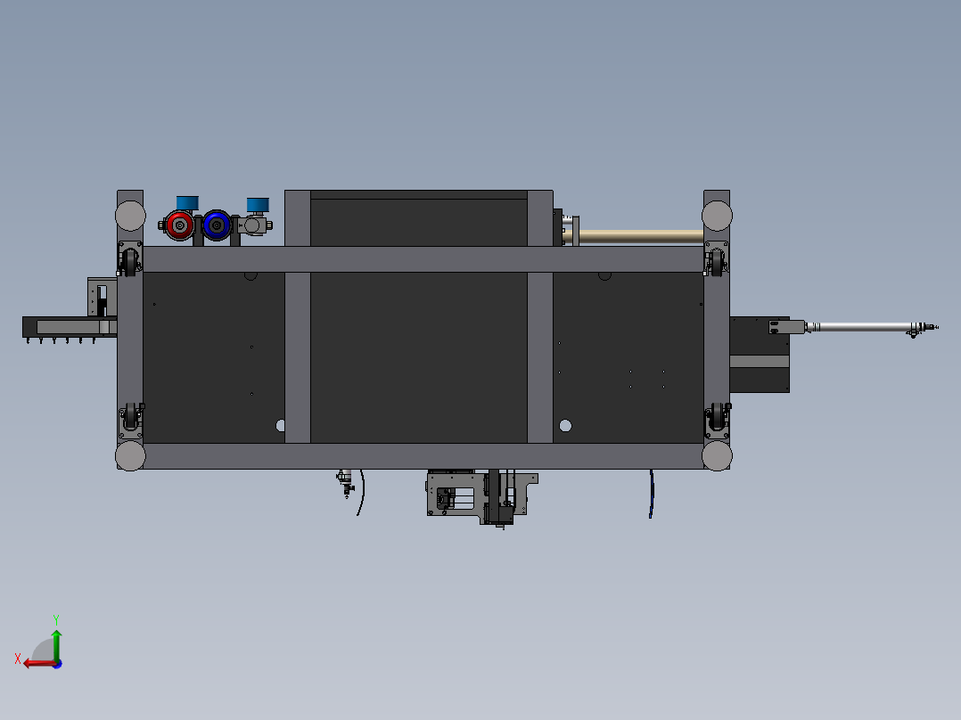 15电感自动焊接与检测机后视图