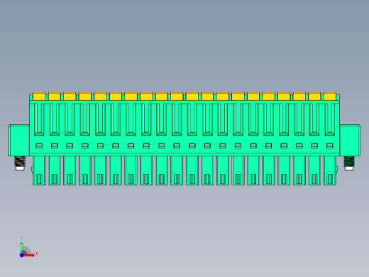 DEGSON 15EDG（公头） 3.5mm 螺钉锁紧，插拔式接线端子 FullPack-15EDGKDM-3.5-20P-14-00AH前视缩略图
