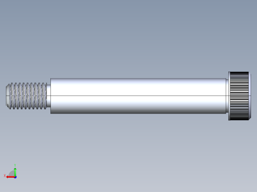 公制SH螺栓选择（DME）-SB DME PM12 x80.STEP后视缩略图