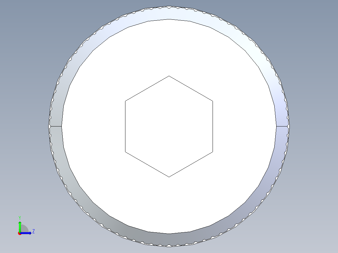 公制SH螺栓选择（DME）-SB DME PM12 x80.STEP左视图