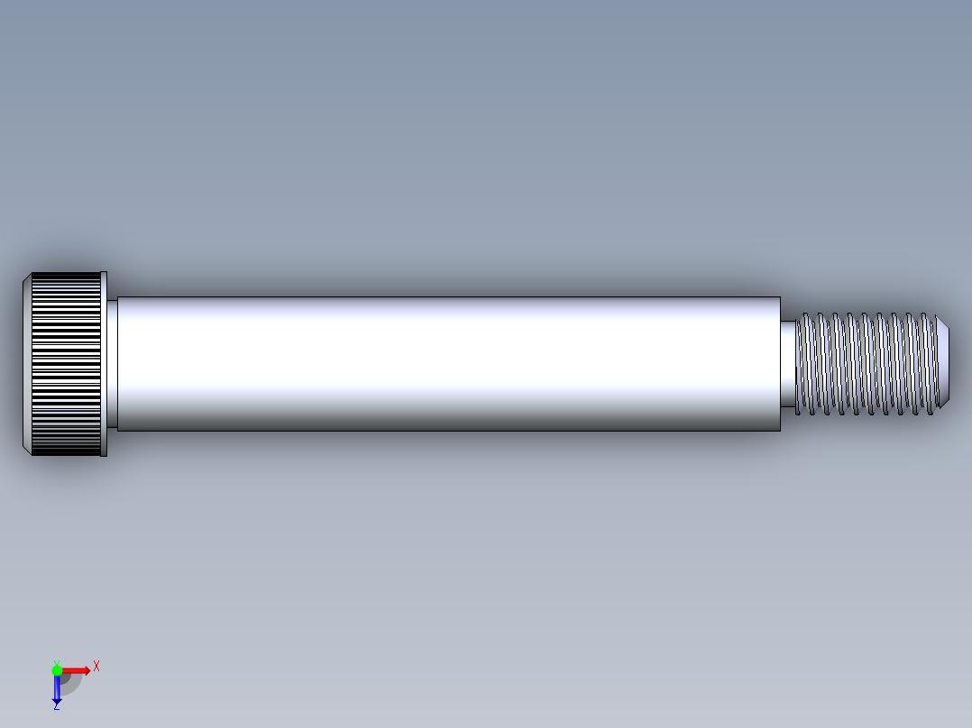 公制SH螺栓选择（DME）-SB DME PM12 x80.STEP俯视图