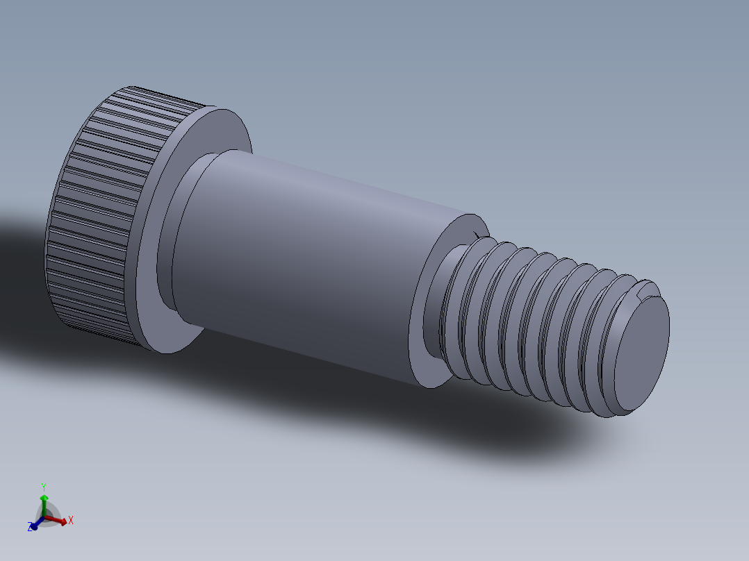 公制SH螺栓选择（DME）-SB DME PM8 x16.SLDPRT主视图