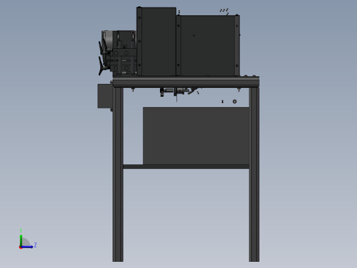 倒角攻尖机左视缩略图