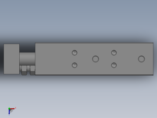 气缸TR20X20S俯视缩略图