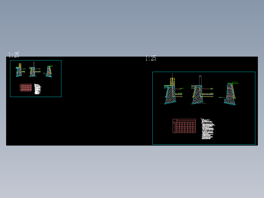 毛石挡土墙结构图