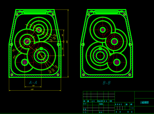 CK6163变速箱设计（设计说明书+12张CAD图纸）缩略图