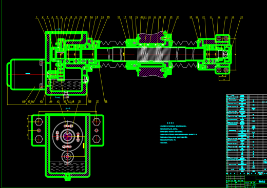 CK6163变速箱设计（设计说明书+12张CAD图纸）缩略图