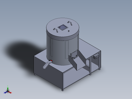 联合削皮器-STEP SW正等轴测缩略图