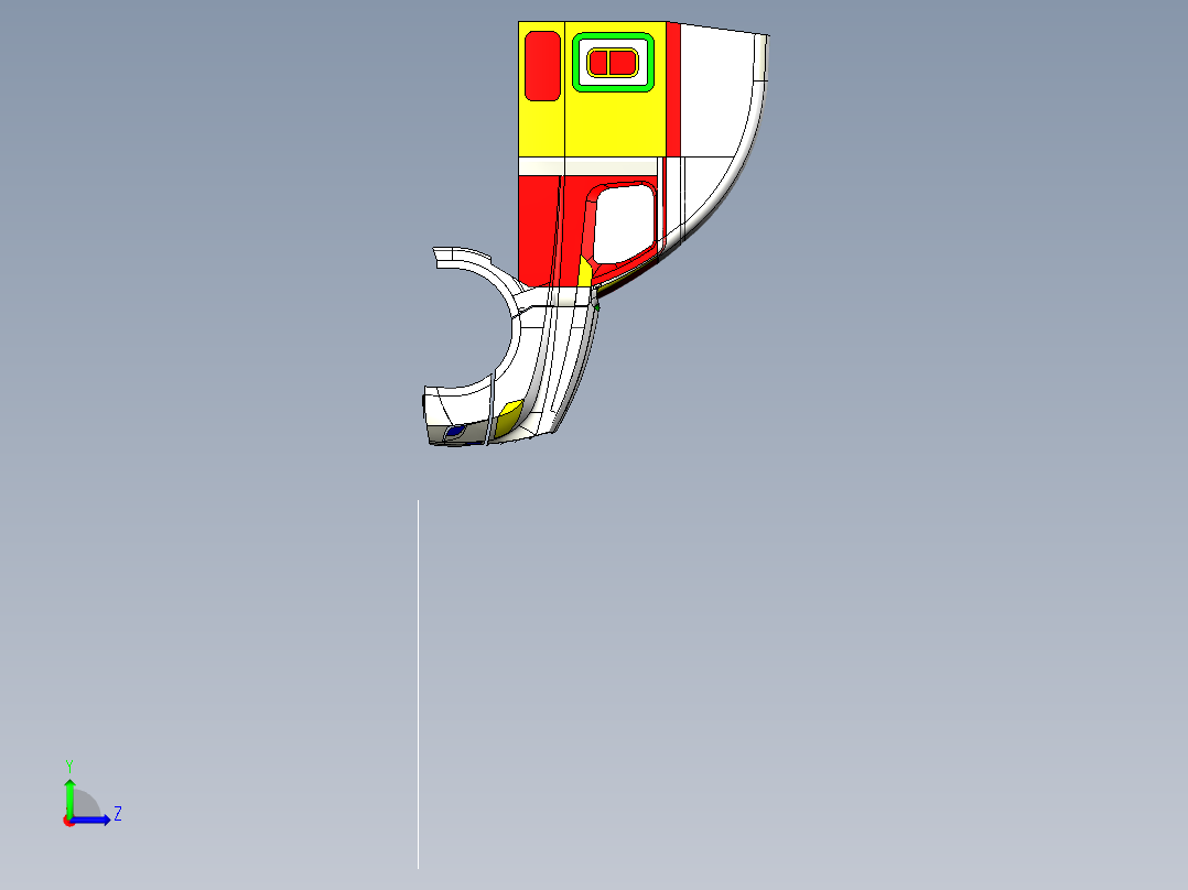 货运班轮卡斯卡迪亚2020左视图