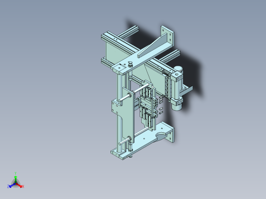 吸盘间距可调的机械手