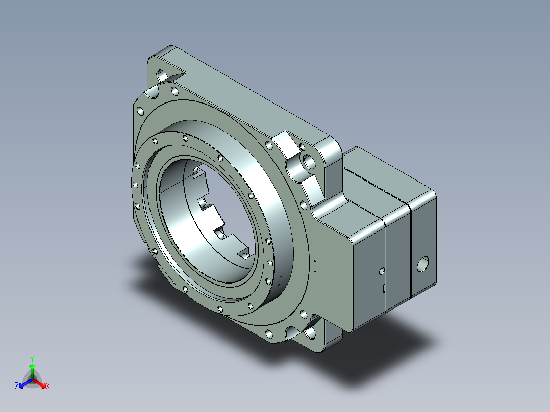 中空旋转平台KFN280-18-19-70-90-M6