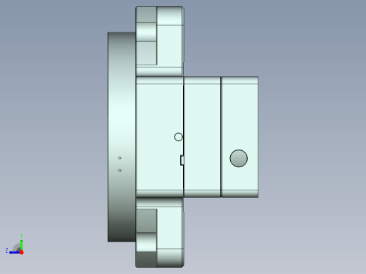 中空旋转平台KFN280-18-19-70-90-M6右视缩略图