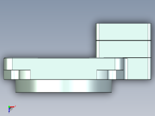 中空旋转平台KFN280-18-19-70-90-M6俯视缩略图
