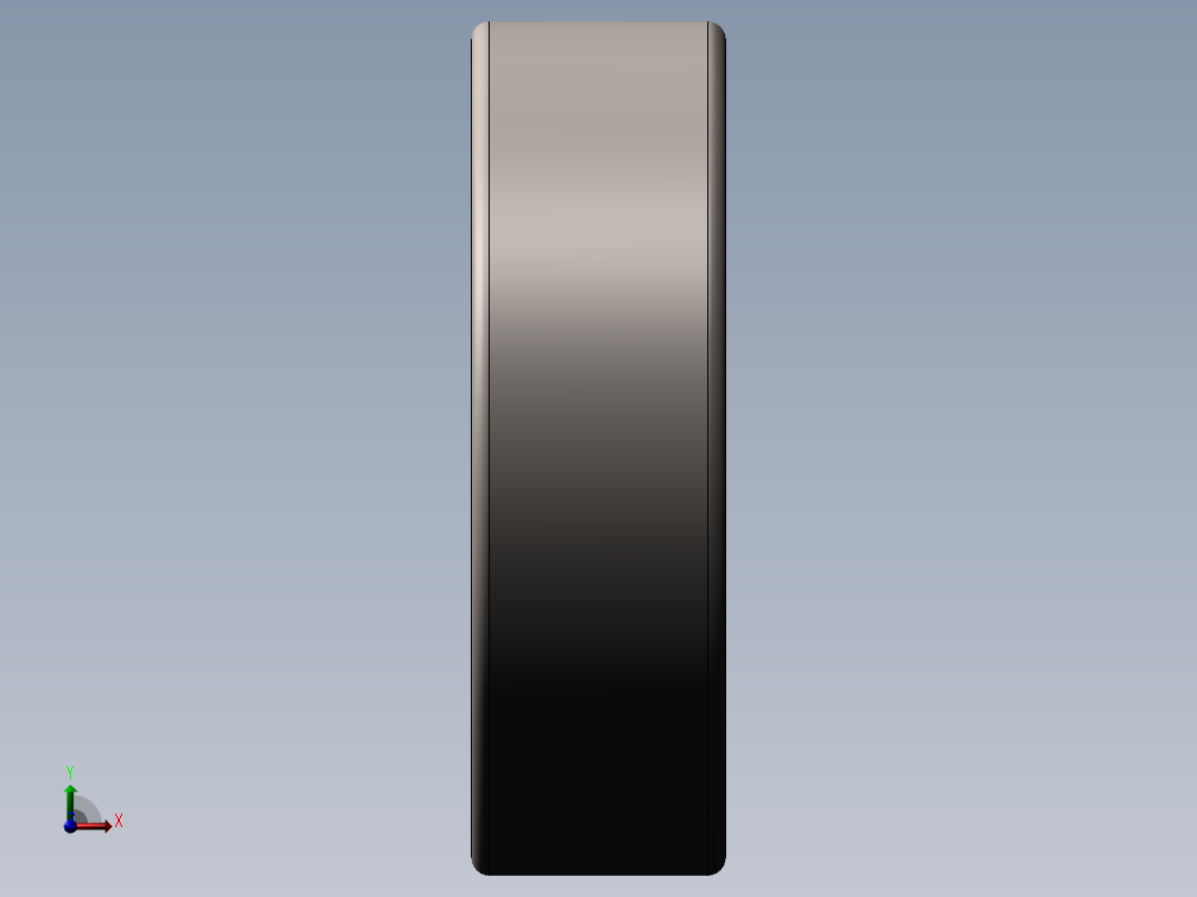 轴承deep groove ball bearings gb左视图