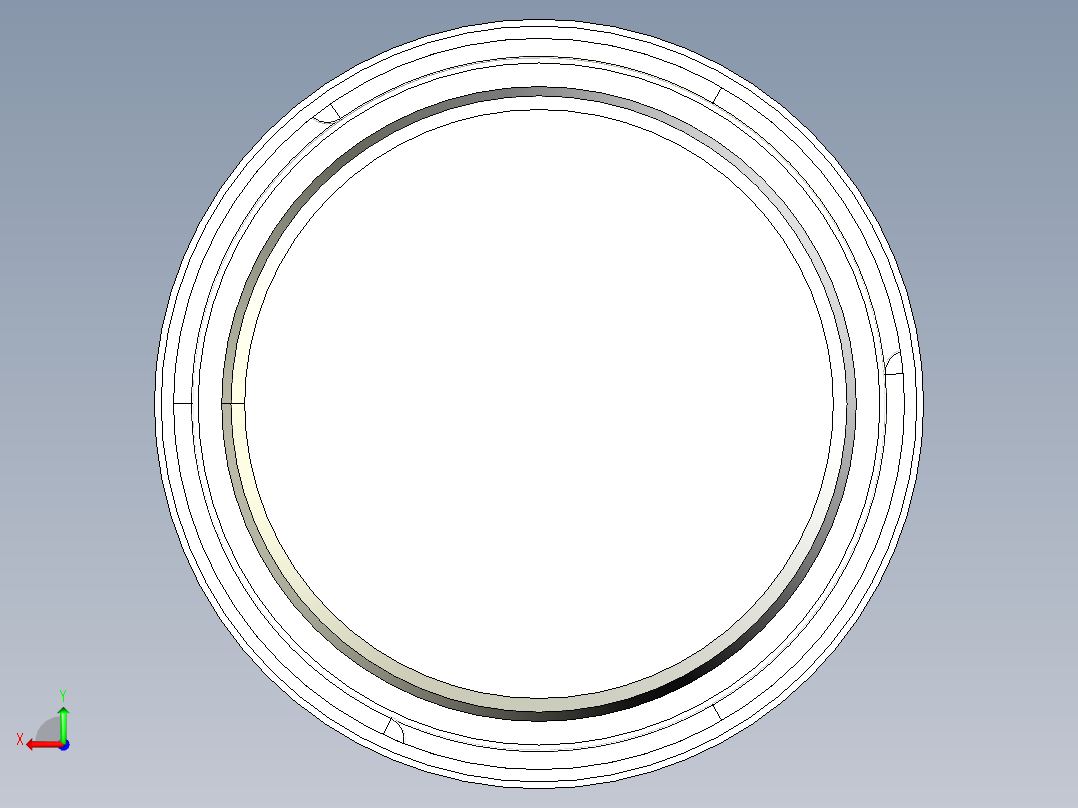 百岁山矿泉水瓶后视图