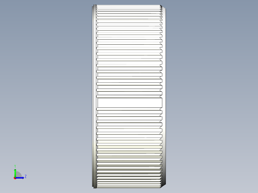 百岁山矿泉水瓶左视图