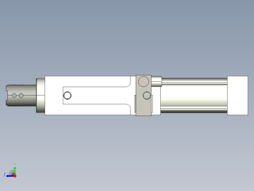 德克斯TUNKERS气缸数模SZK_63_1_T12_TUENKERS右视缩略图