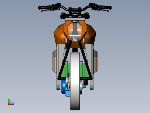 电动自行车 摩托车 (20)左视缩略图