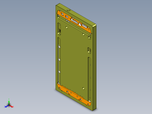 S1-CNC4-笔记本CNC工装夹具三维模型20150117正等轴测缩略图
