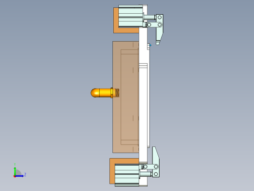 FDQ30-笔记本CNC工装夹具三维模型CNC2-190408左视缩略图