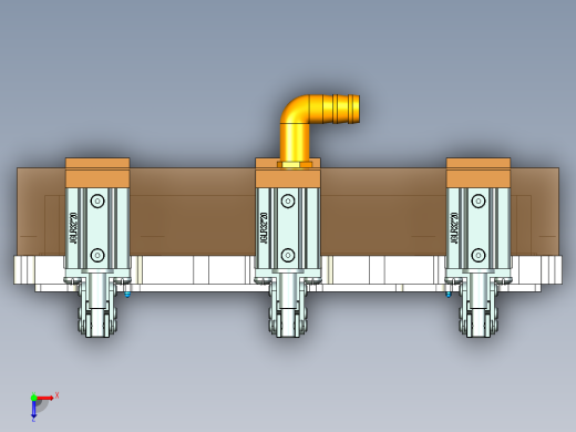 FDQ30-笔记本CNC工装夹具三维模型CNC2-190408俯视缩略图