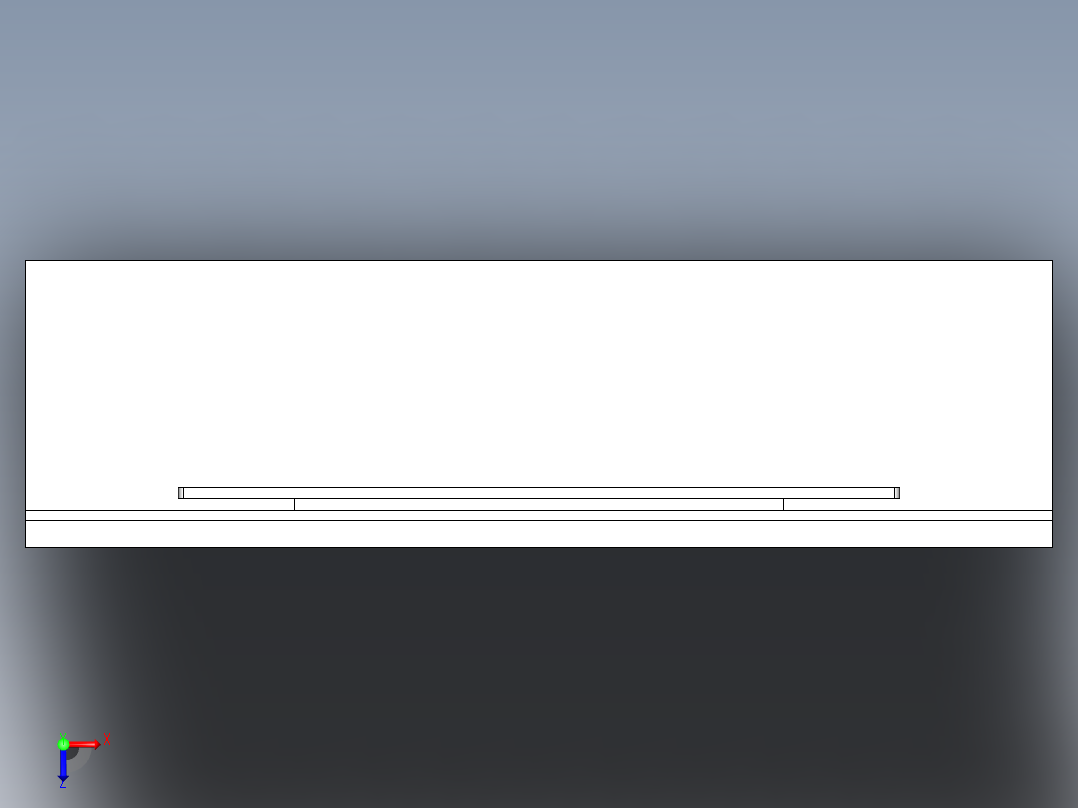 电视柜子俯视图