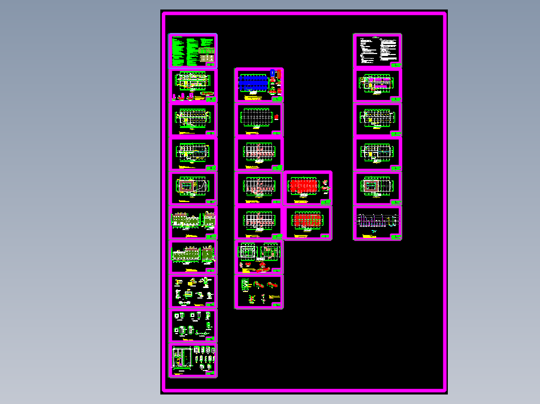 泵站枢纽工程技施设计图