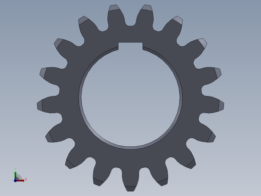 低速级小齿轮前视缩略图