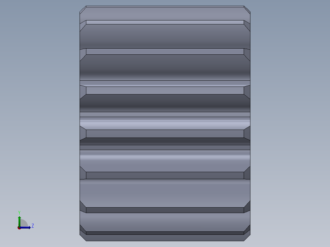 低速级小齿轮左视图