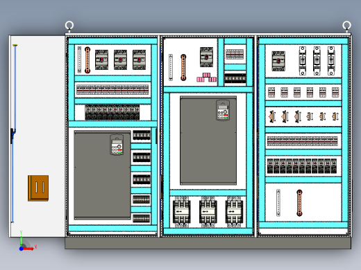 直流接触器控制柜 63670前视缩略图