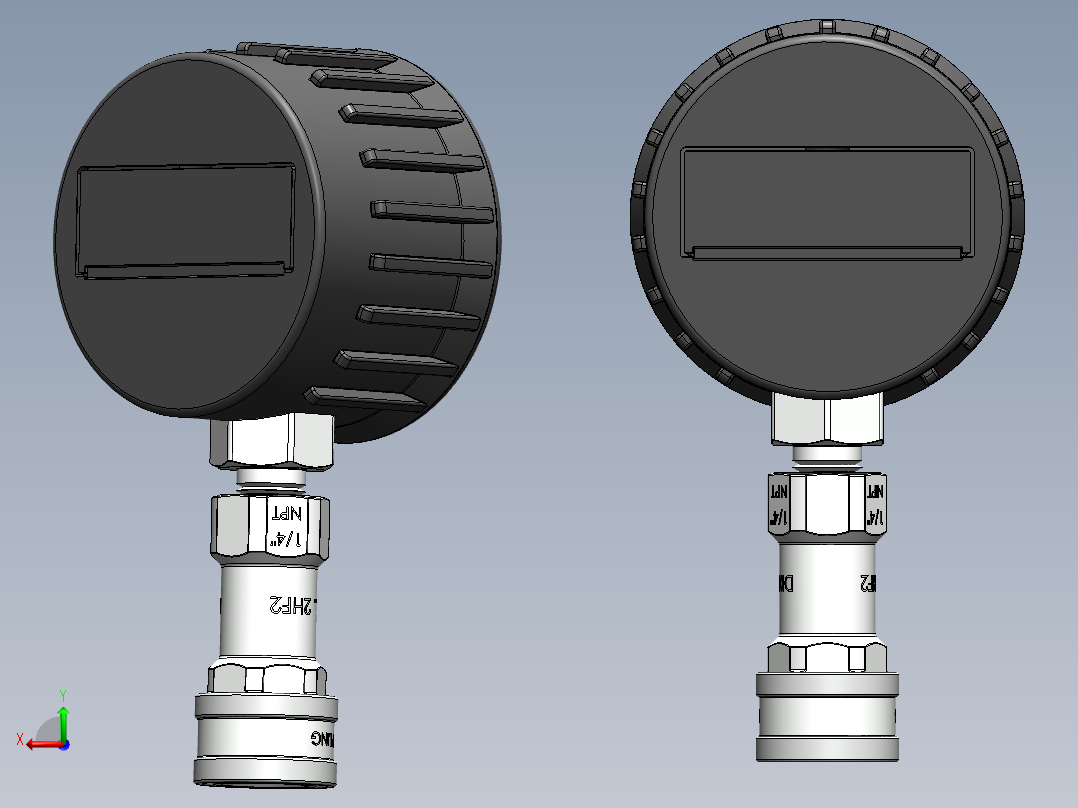 仪表、流量计(3)后视图