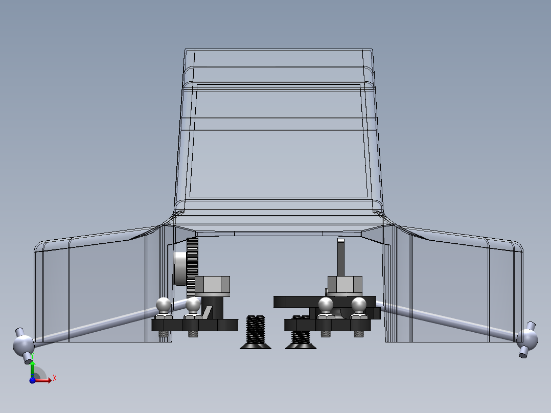 卡丁车 钢管车(109)前视图