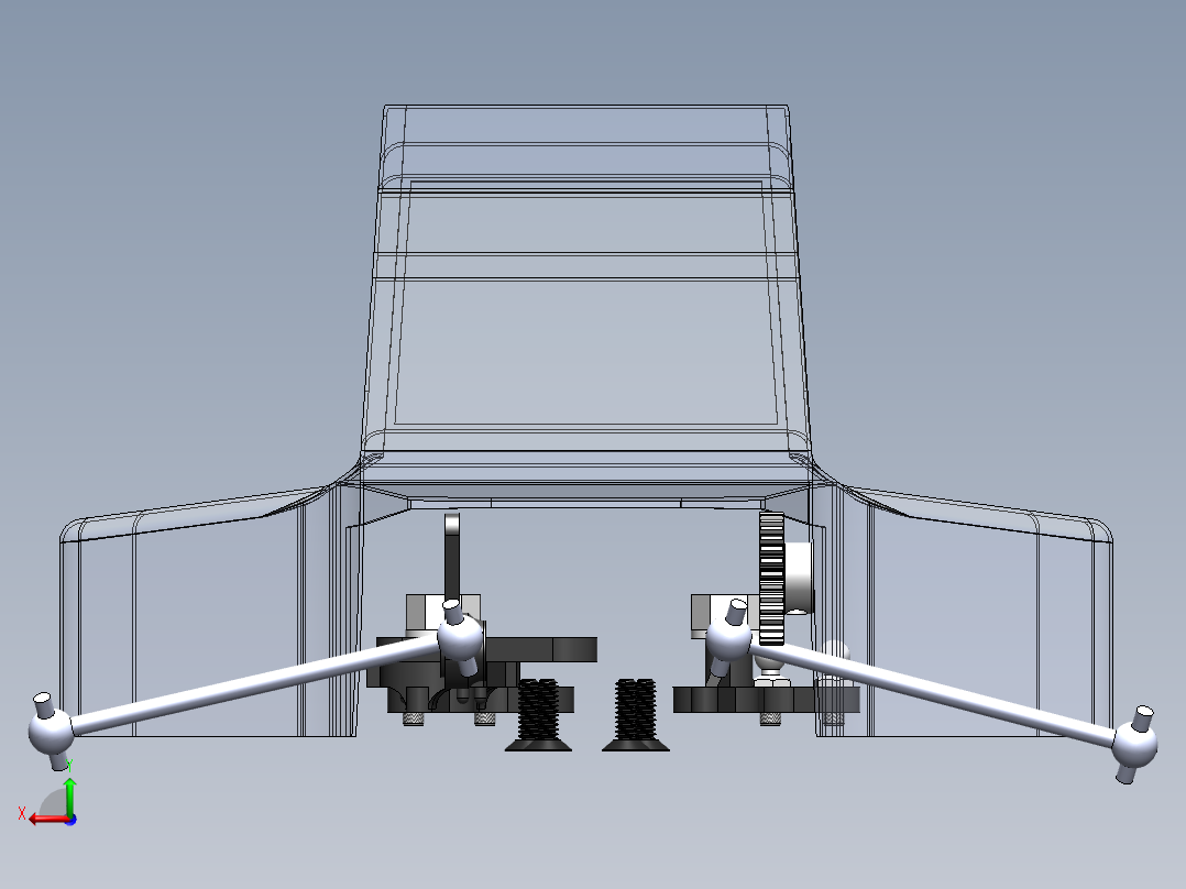 卡丁车 钢管车(109)后视图