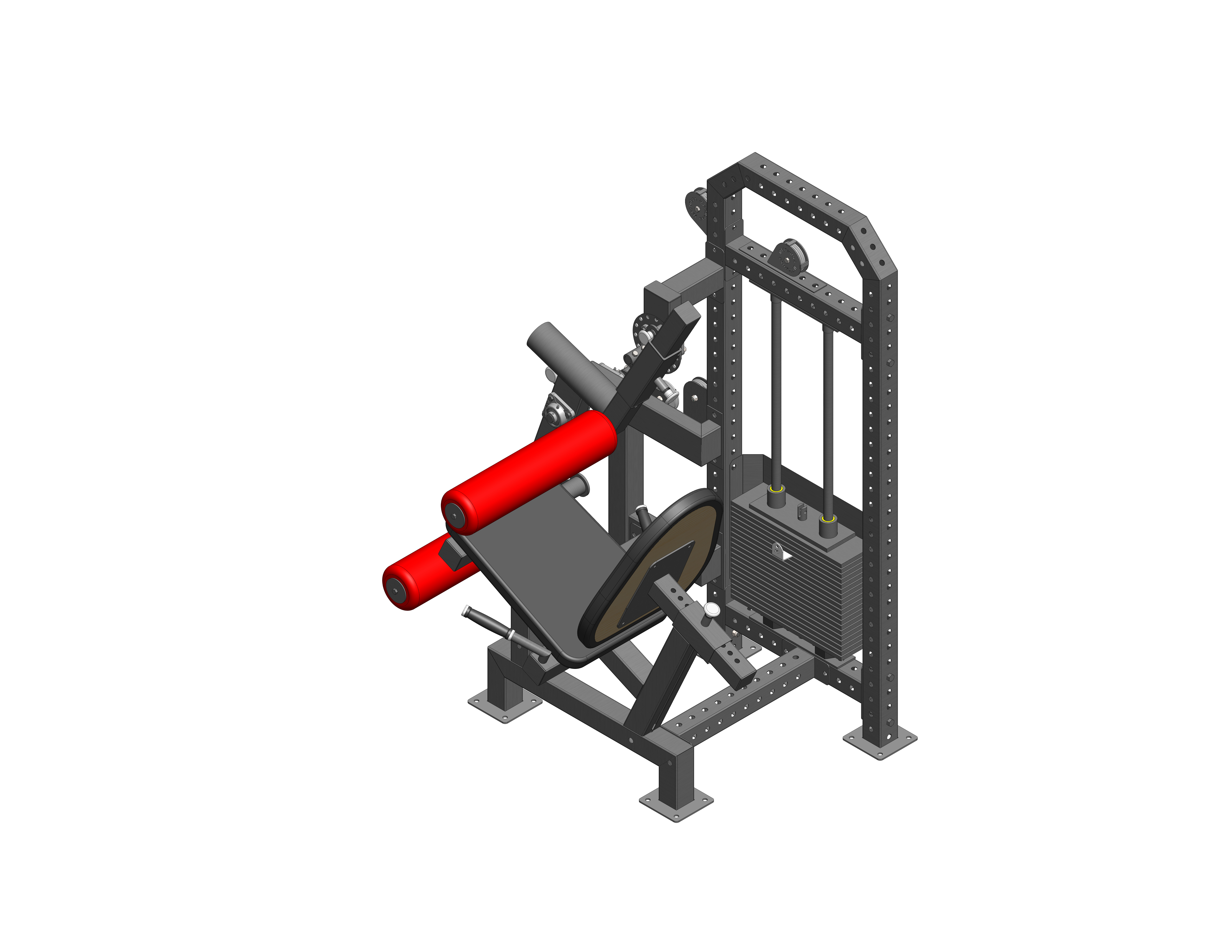 四头肌和腓肠肌组合椅