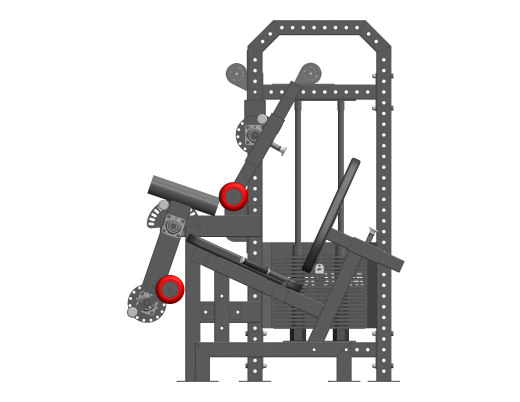 四头肌和腓肠肌组合椅缩略图