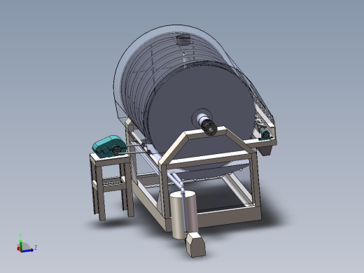 简易转鼓结片机MF160