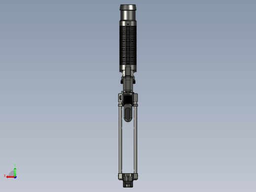 手枪左轮冲锋枪老式狙击步枪设计3D图纸grom-grenade-launcher-1 1 STP后视缩略图