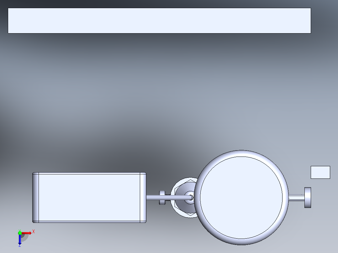 水质检测浮标俯视图