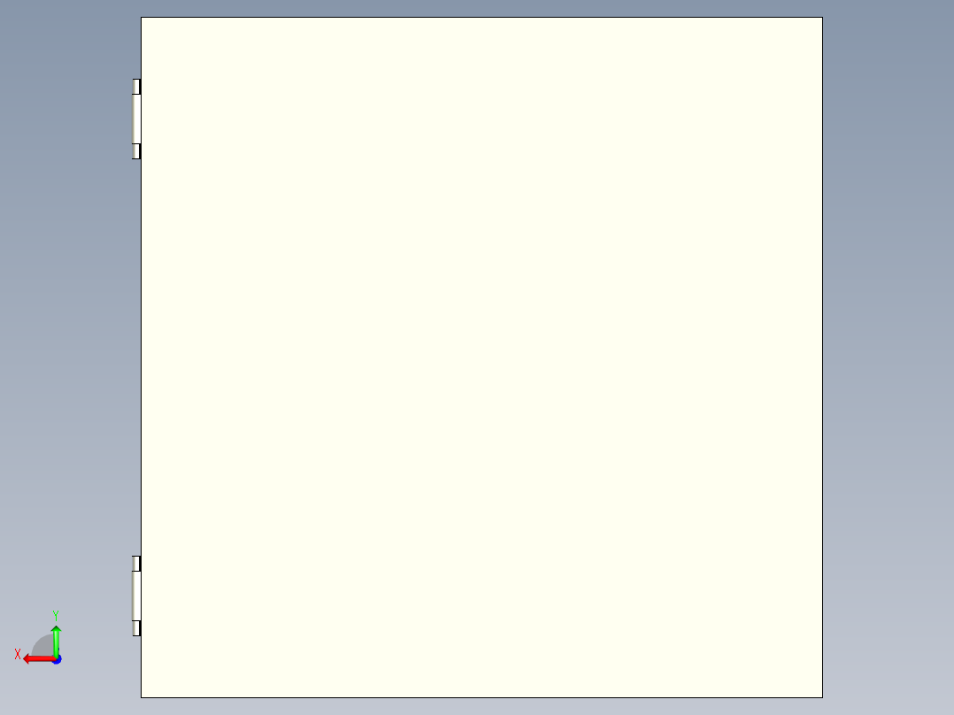 人机交互盒后视图