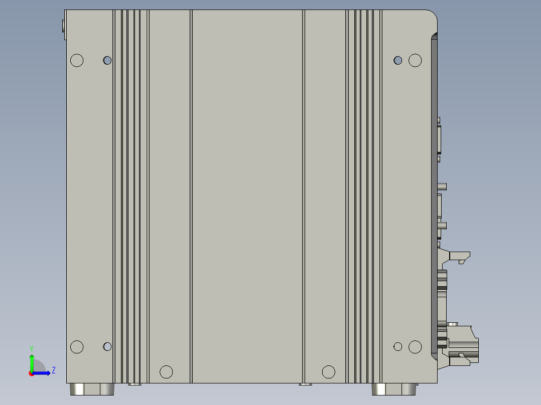 FH_1050_10-欧姆龙视觉控制器左视图