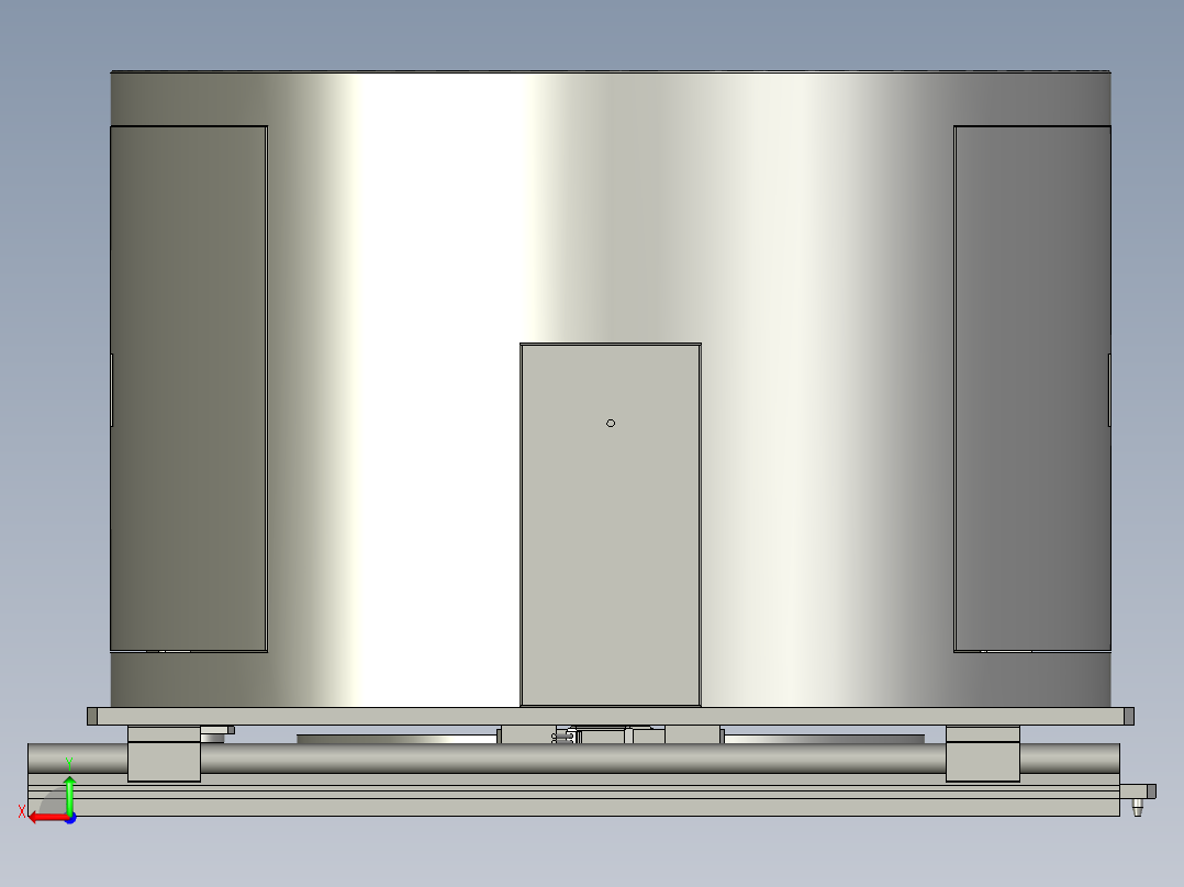 圆周螺栓紧固装置后视图