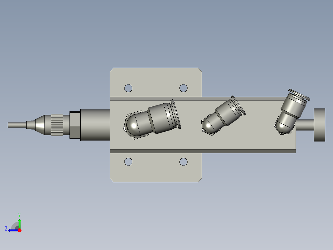 点胶头装配体2右视图