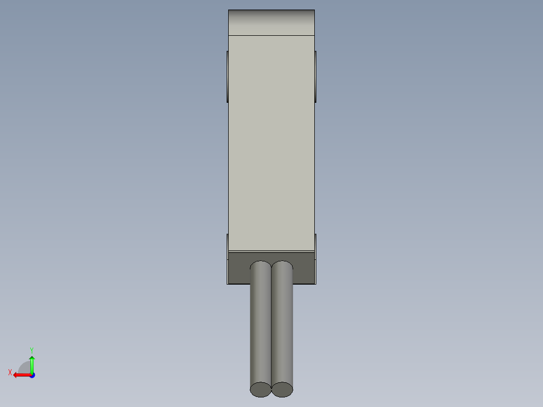 近接开关ckB后视图