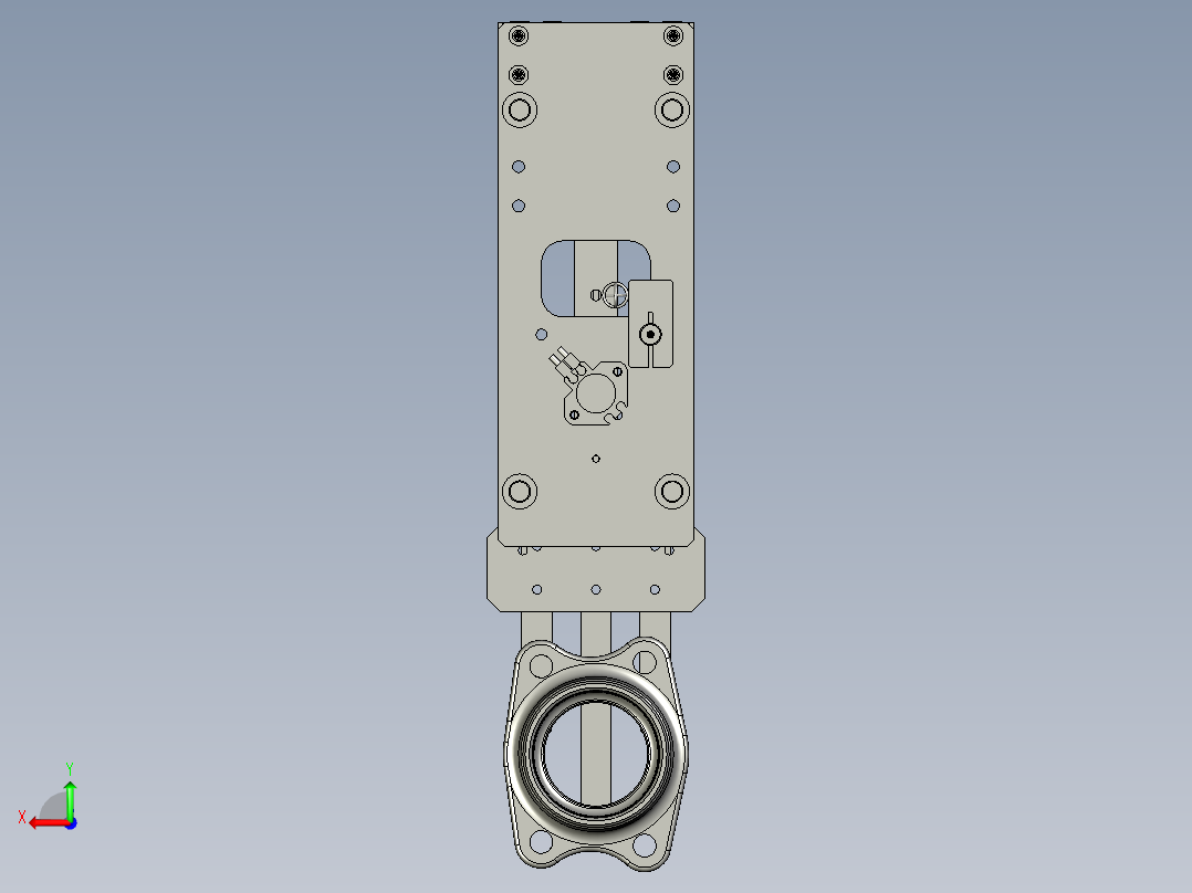 LXYC-BOSS060200外法兰高度检测机构后视图