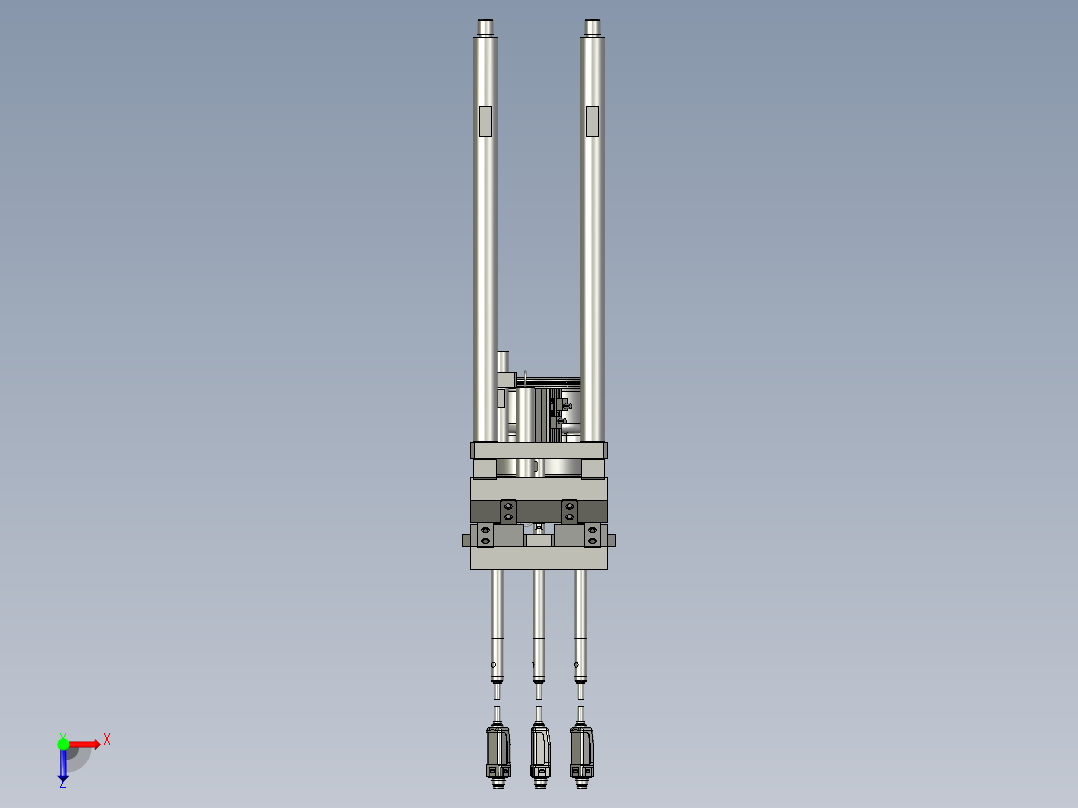 LXYC-BOSS060200外法兰高度检测机构俯视图