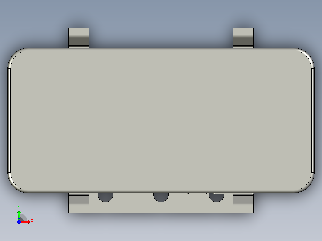 传送带上顶机构B00(0428)前视图