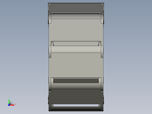 凹凸板拖链VBD32-F50-R48-N25怡合达前视缩略图