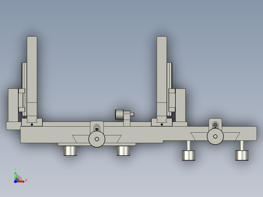 P127-SHY-插片推料部分前视图