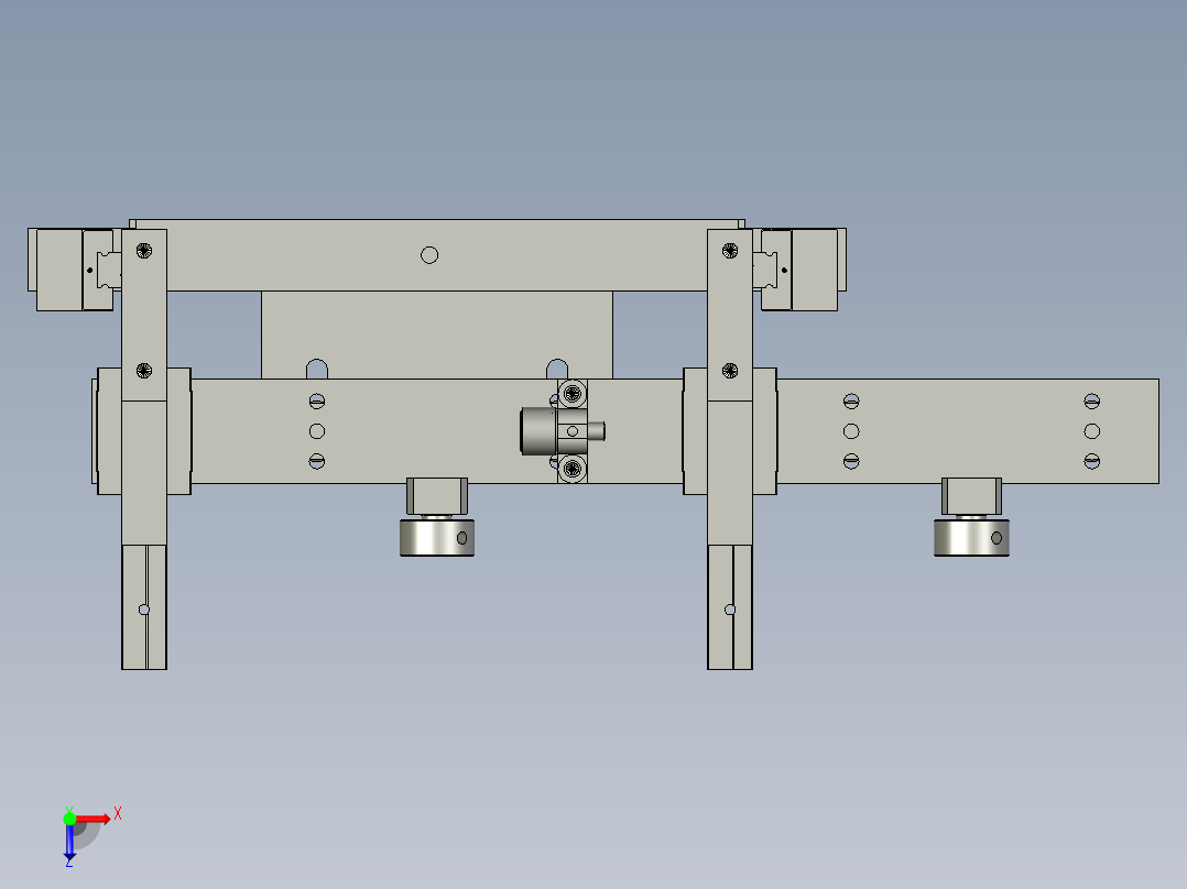 P127-SHY-插片推料部分俯视图